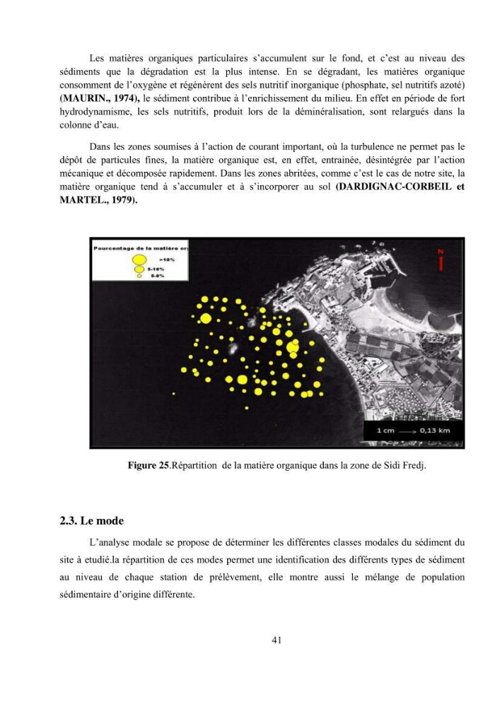 Etude hydrosédimentaire pour l\'installation d\'une filière conhylicole dans la zone ouest de la presqu\'île de Sidi Fredj
