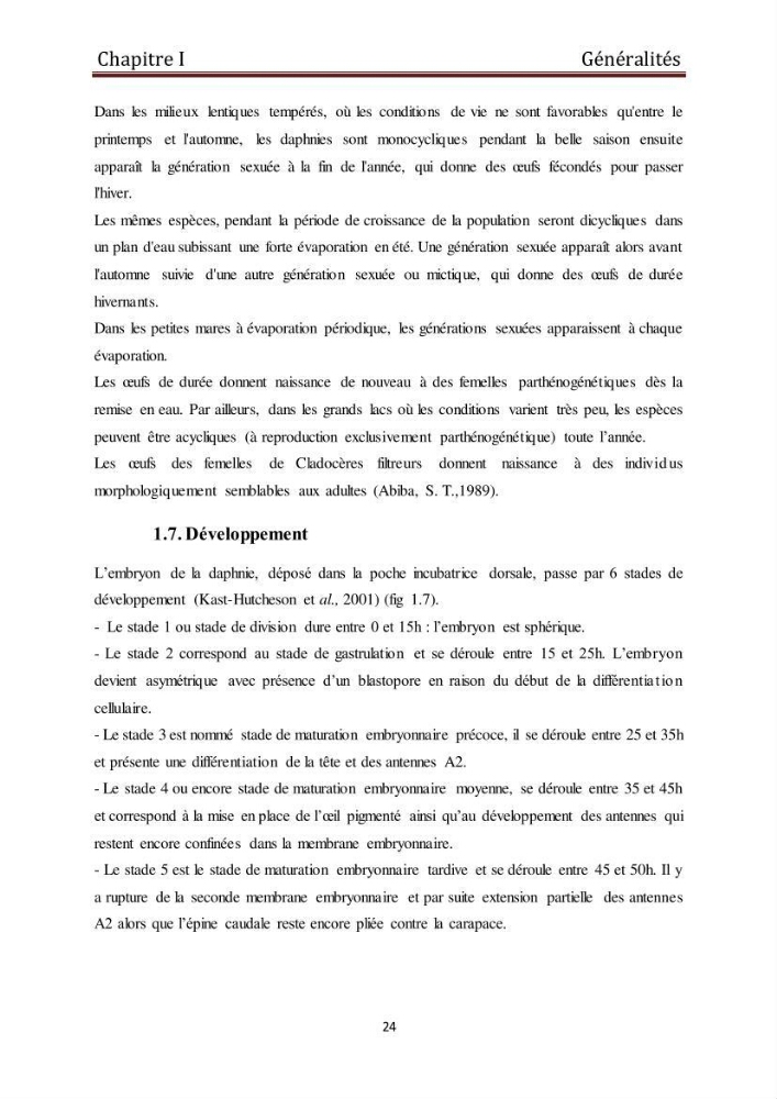 Les daphnies : caractéristiques, production et valorisation