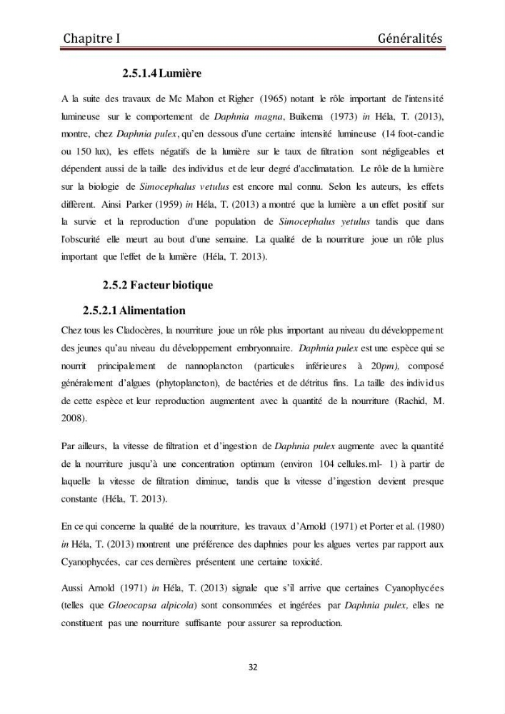 Les daphnies : caractéristiques, production et valorisation