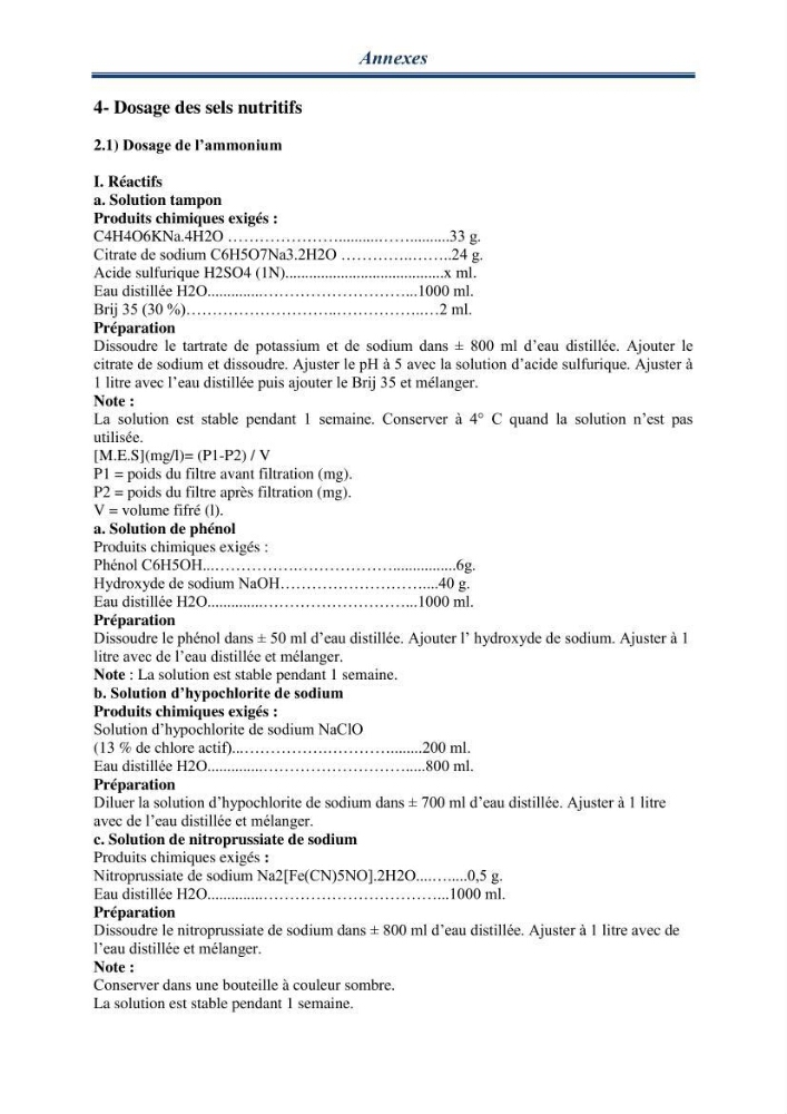 Maitrise de la reproduction artificielle et étude comparative de la croissance du poisson-chat africain Clarias gariepinus (Bruchell,1822 ) selon trois formules d\'aliments