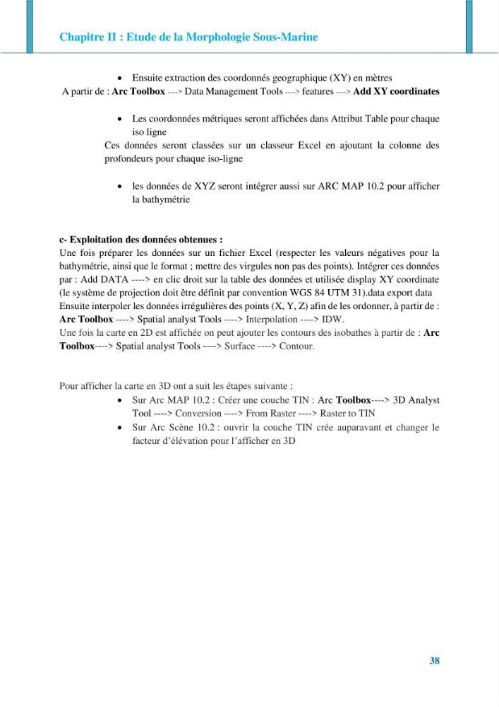 Impact des ouvrages de protection sur la morphodynamique des côtes: cas d\'étude : Bois sacré Gouraya-Tipaza