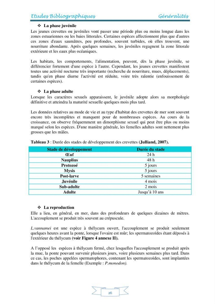 Contribution à la maîtrise des procédés d\'élevage de la crevette à pattes blanches Litopénaeus vannamel à basse salinité avec le système de biofloc dans la ferme pilote de crevetticulture de Hassi ben Abdallah (Ouargla):