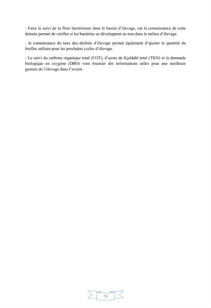 Contribution à la maîtrise des procédés d\'élevage de la crevette à pattes blanches Litopénaeus vannamel à basse salinité avec le système de biofloc dans la ferme pilote de crevetticulture de Hassi ben Abdallah (Ouargla):