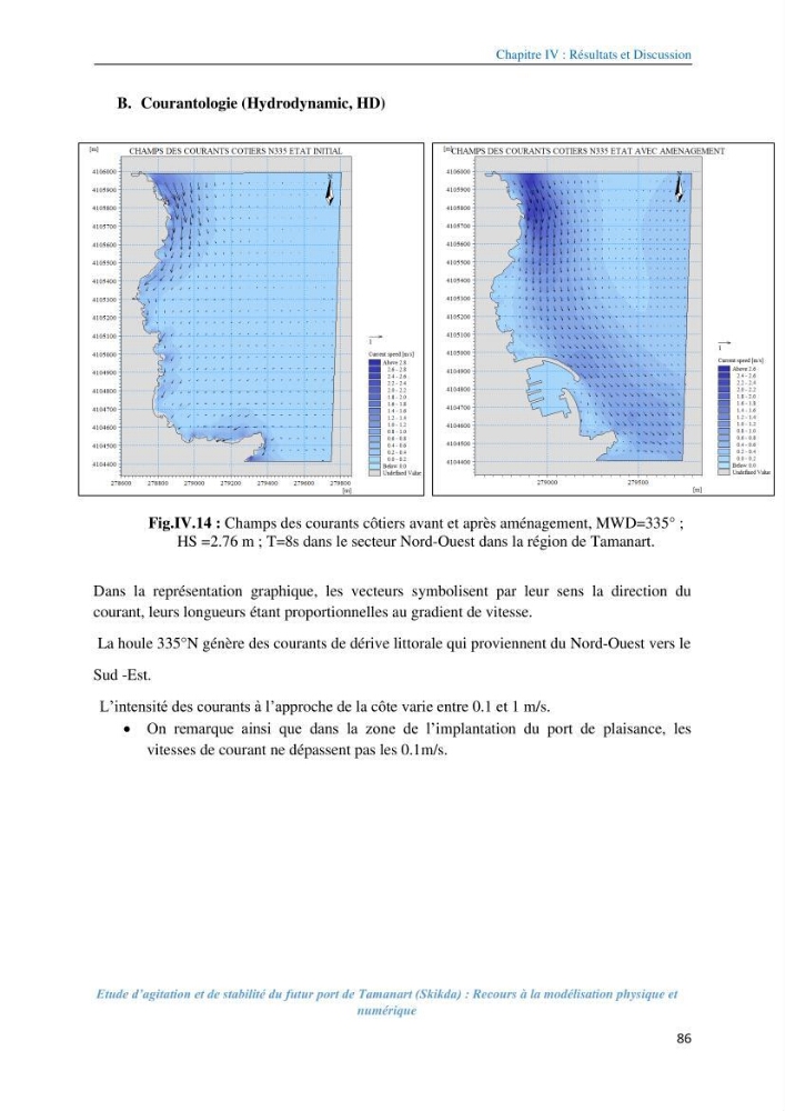 Etude d’agitation et de stabilité du futur port de Tamanart (Skikda): recours à la modélisation physique et numérique