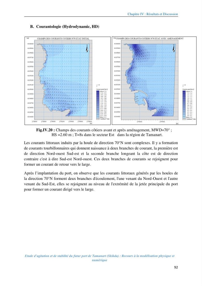 Etude d’agitation et de stabilité du futur port de Tamanart (Skikda): recours à la modélisation physique et numérique