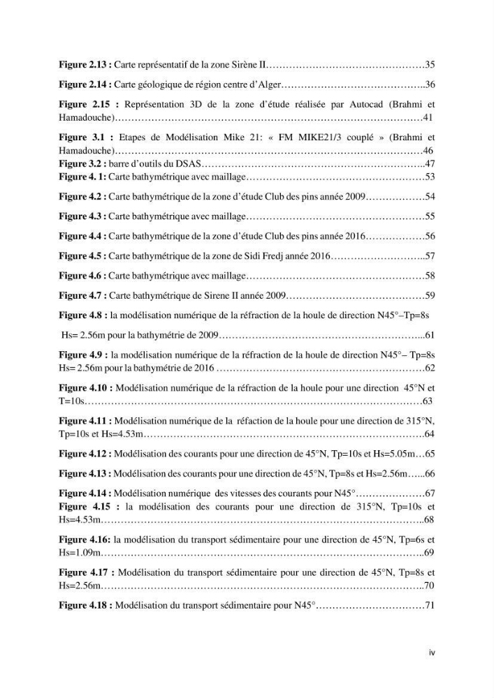 Influence des ouvrages portuaires et de protection sur l\'équilibre du littoral centre Algerien: