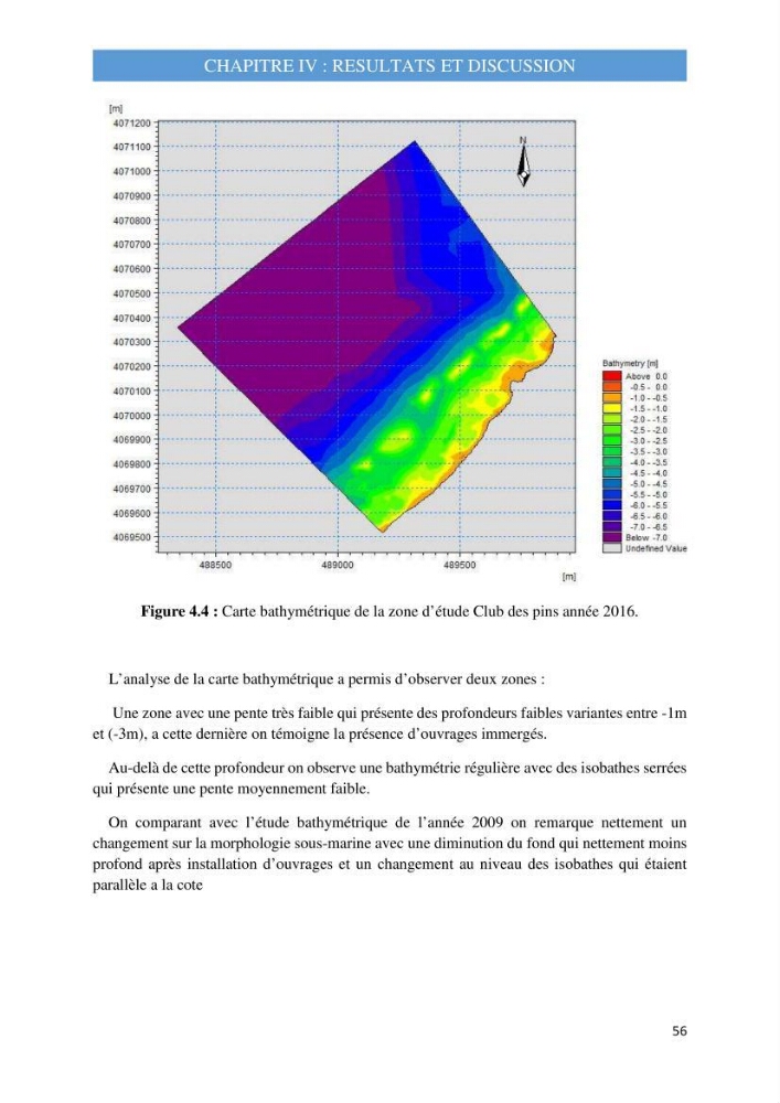 Influence des ouvrages portuaires et de protection sur l\'équilibre du littoral centre Algerien: