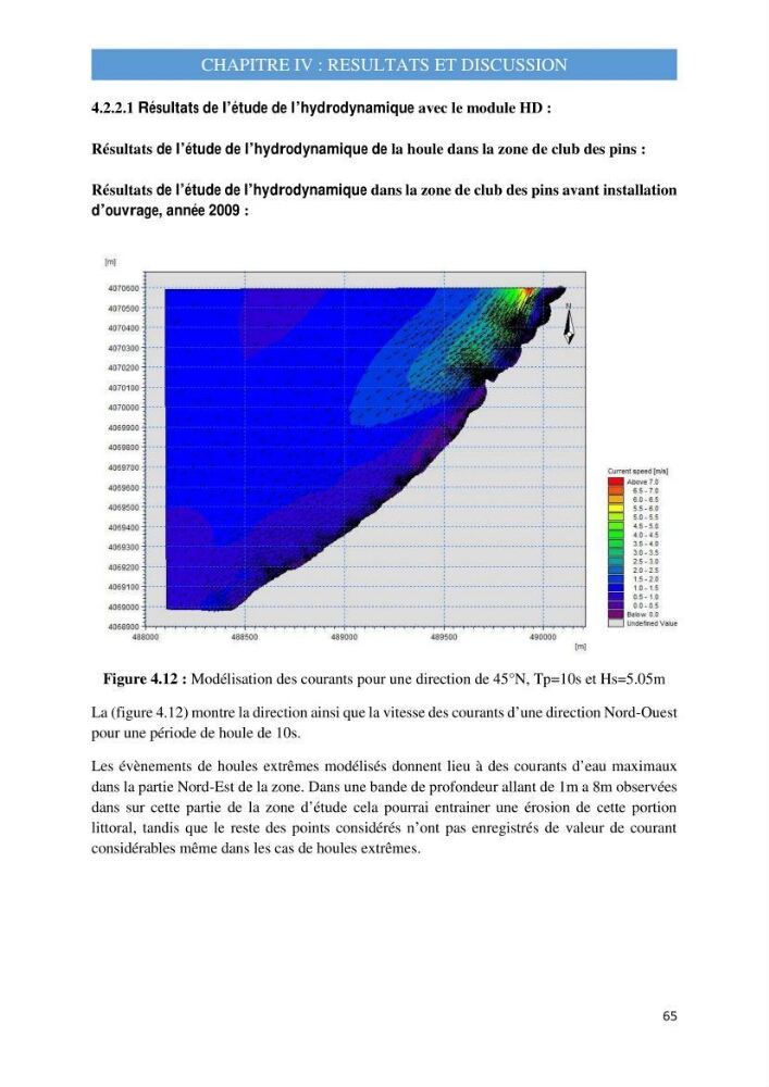 Influence des ouvrages portuaires et de protection sur l\'équilibre du littoral centre Algerien: