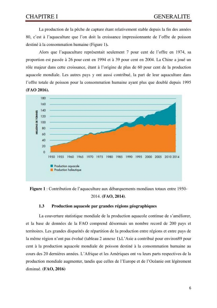 Caractérisation environnementale de la ferme d\'élevage de Daurade Sarl EAM : Ain tagourait Bouismail Tipaza