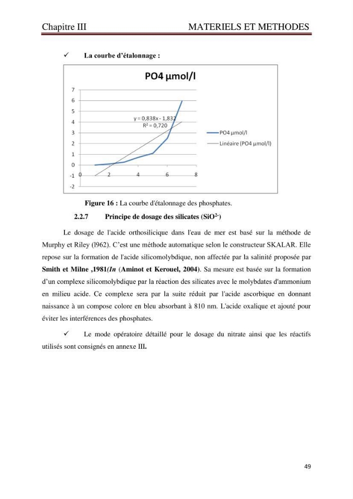 Caractérisation environnementale de la ferme d\'élevage de Daurade Sarl EAM : Ain tagourait Bouismail Tipaza
