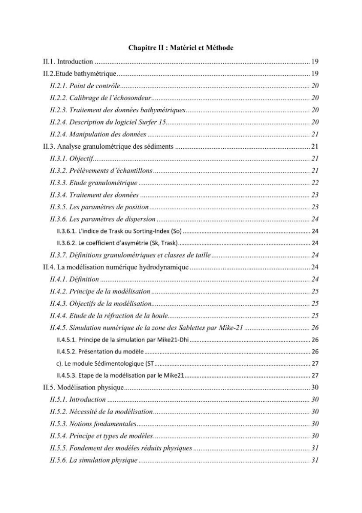 Apport de la modélisation physique et numérique dans l’étude de l’hydrodynamisme sédimentaire
