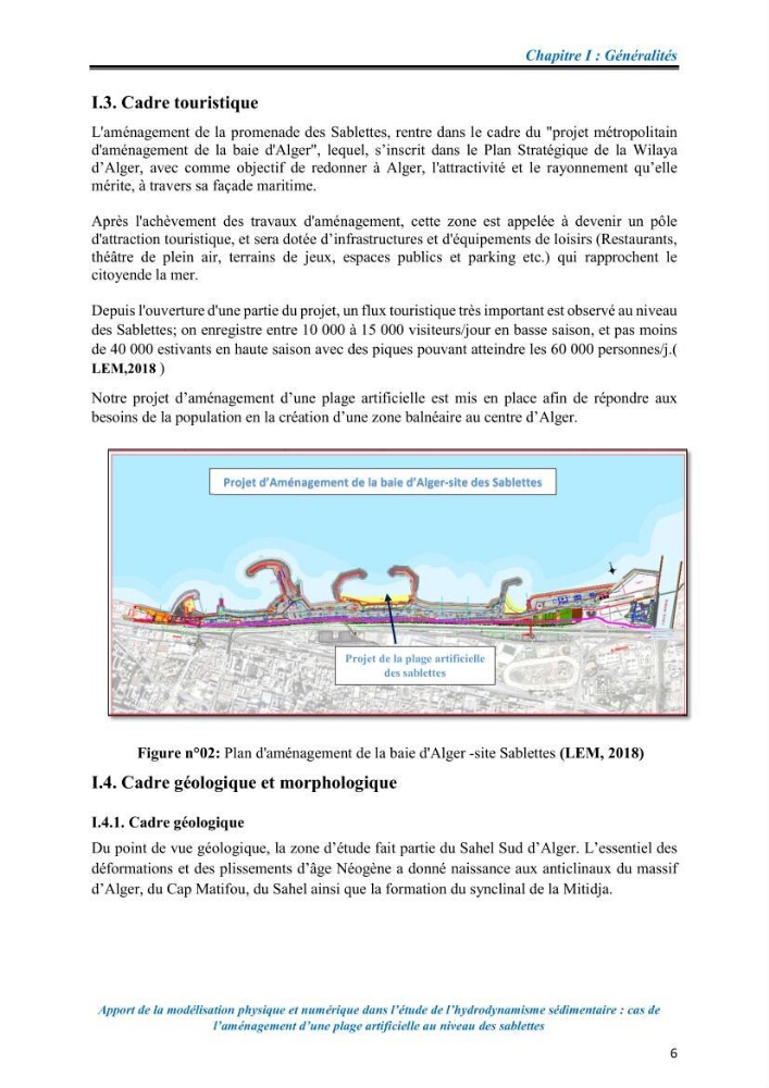 Apport de la modélisation physique et numérique dans l’étude de l’hydrodynamisme sédimentaire
