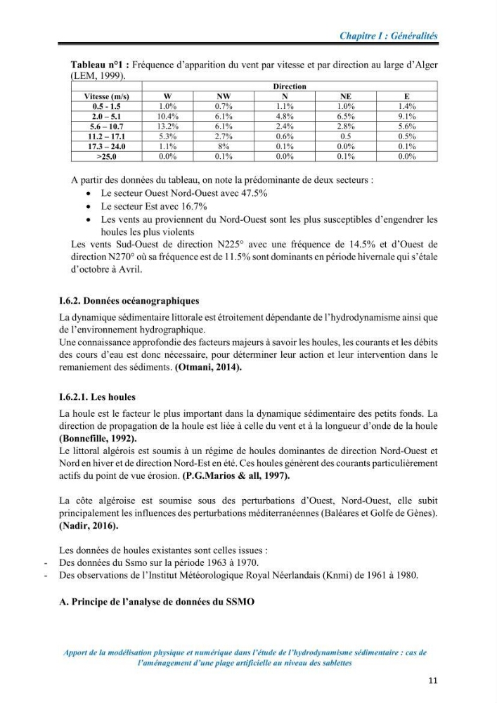 Apport de la modélisation physique et numérique dans l’étude de l’hydrodynamisme sédimentaire