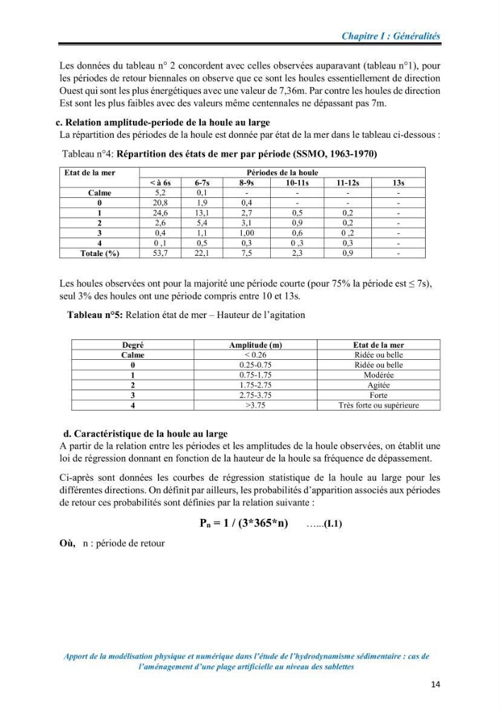 Apport de la modélisation physique et numérique dans l’étude de l’hydrodynamisme sédimentaire