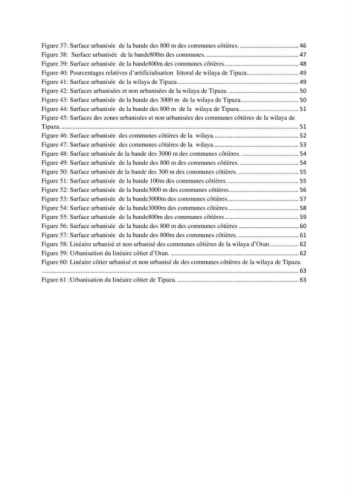 Analyse de l’artificialisation de la zone côtière en Algérie : Cas des wilayas d’Oran (Ouest) et de Tipaza (Centre)