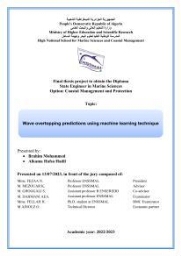 Wave overtopping predictions using machine learning technique
