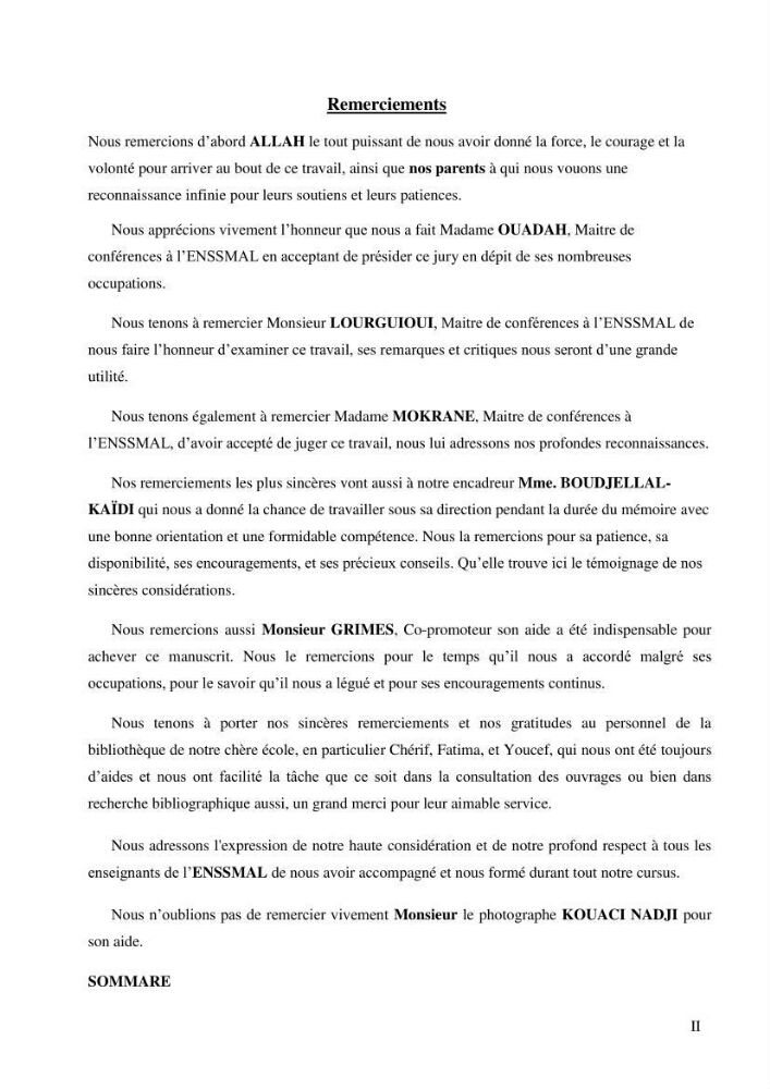 Inventaire des mollusques de la côte Algérienne: