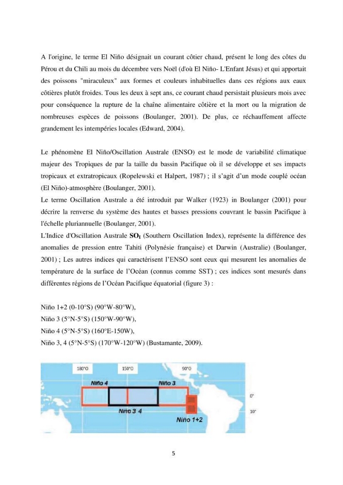 Etude des variabilités climatiques sur la côte Algerienne