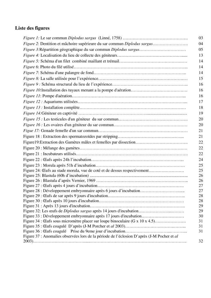 Gestion d\'un élevage de poisson d\'eau de mer