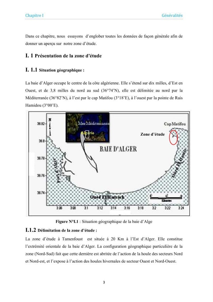 Proposition d\'aménagements du port de Tamentfoust