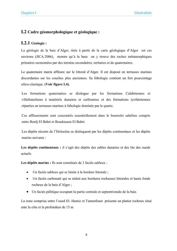 Proposition d\'aménagements du port de Tamentfoust