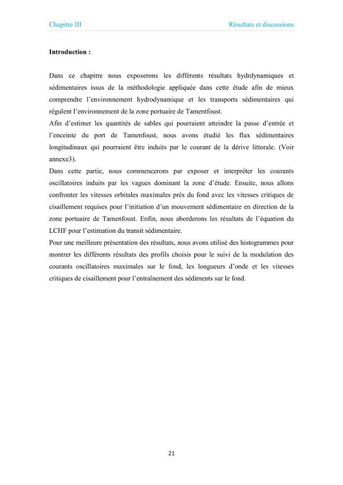 Proposition d\'aménagements du port de Tamentfoust