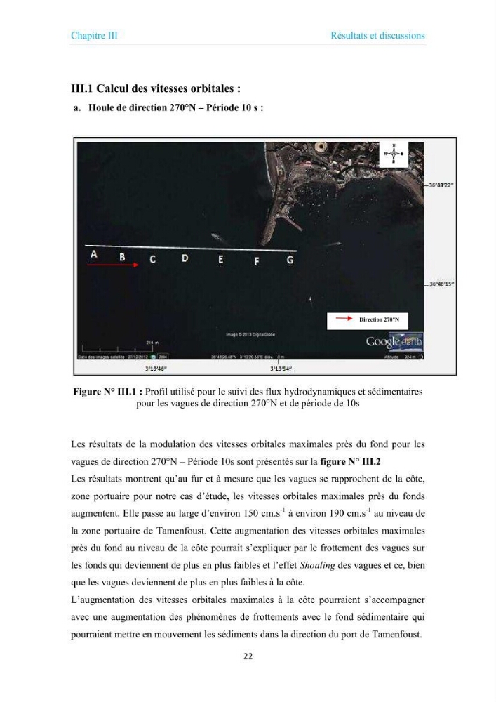 Proposition d\'aménagements du port de Tamentfoust