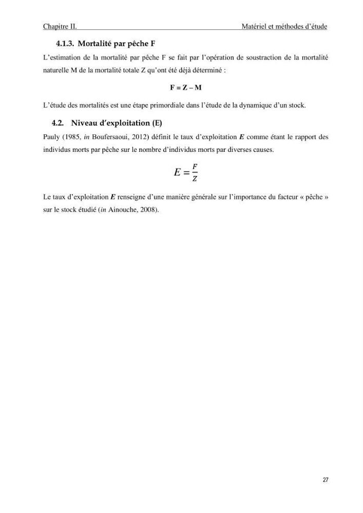 Contribution à l\'étude de la croissance et de l\'exploitation du genre Chelidonichthys ( Actinopteri, Triglidae) dans la côte Algérienne: