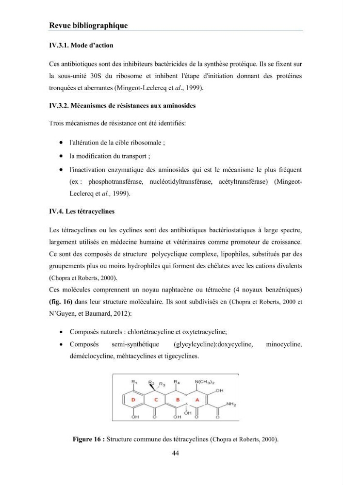 Evaluation et caractérisation de la résistance aux antibiotiques chez des bactéries à Gram négatif isolées à partir de milieux et d’animaux aquatiques: