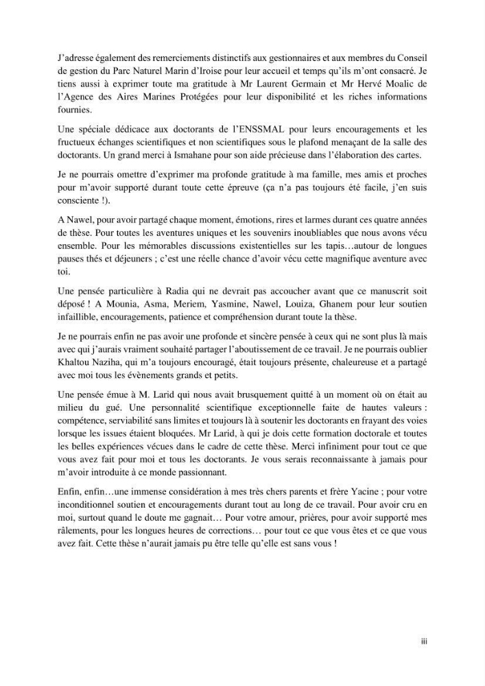 La gestion intégrée des parcs naturels côtiers: Cas du Parc National de Gouraya (PNC)? Bejaia
