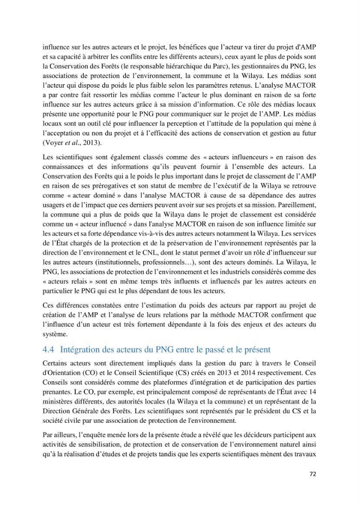 La gestion intégrée des parcs naturels côtiers: Cas du Parc National de Gouraya (PNC)? Bejaia