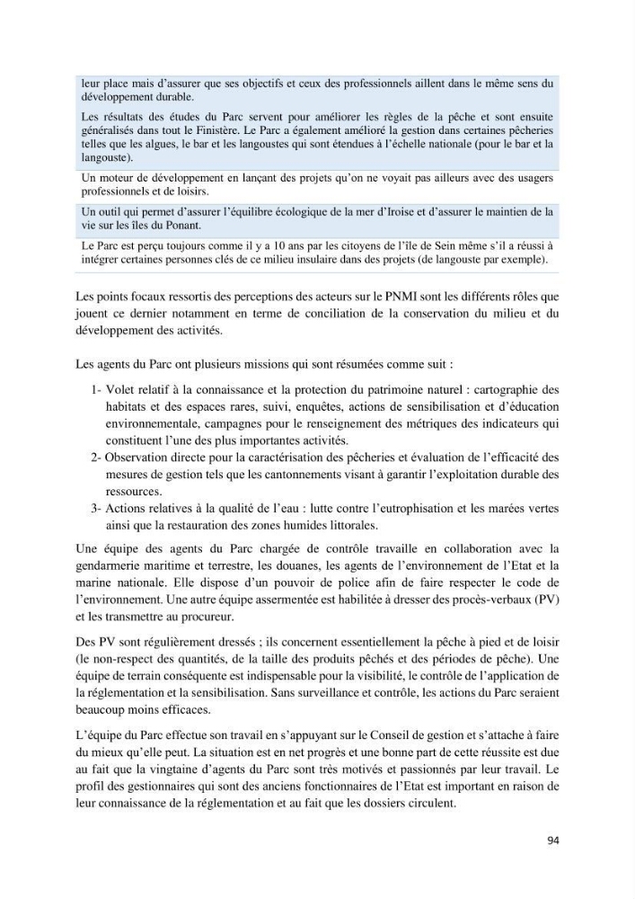 La gestion intégrée des parcs naturels côtiers: Cas du Parc National de Gouraya (PNC)? Bejaia