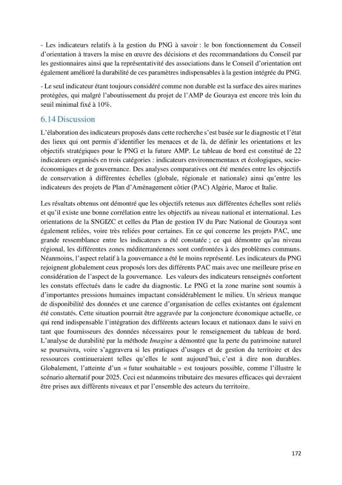 La gestion intégrée des parcs naturels côtiers: Cas du Parc National de Gouraya (PNC)? Bejaia