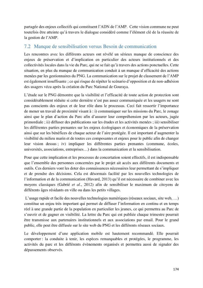 La gestion intégrée des parcs naturels côtiers: Cas du Parc National de Gouraya (PNC)? Bejaia