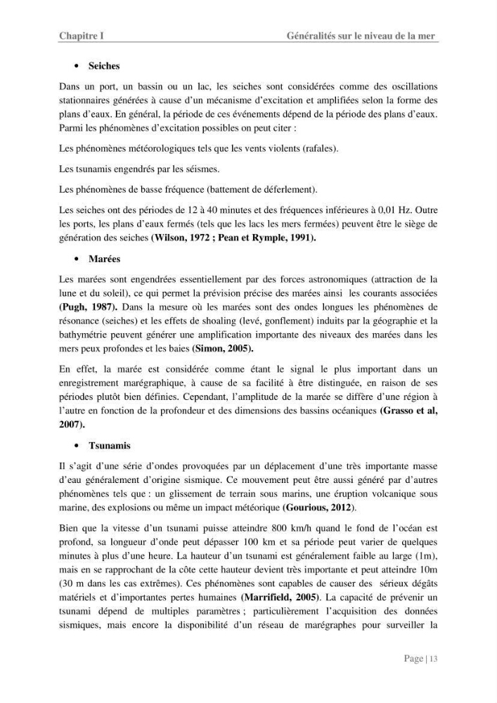 Contribution à la compréhension de la hausse Soudaine du Niveau de la mer