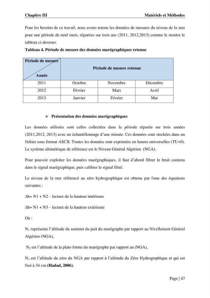 Contribution à la compréhension de la hausse Soudaine du Niveau de la mer