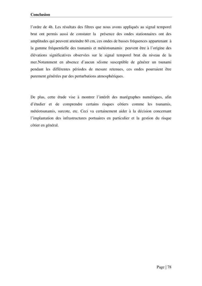 Contribution à la compréhension de la hausse Soudaine du Niveau de la mer