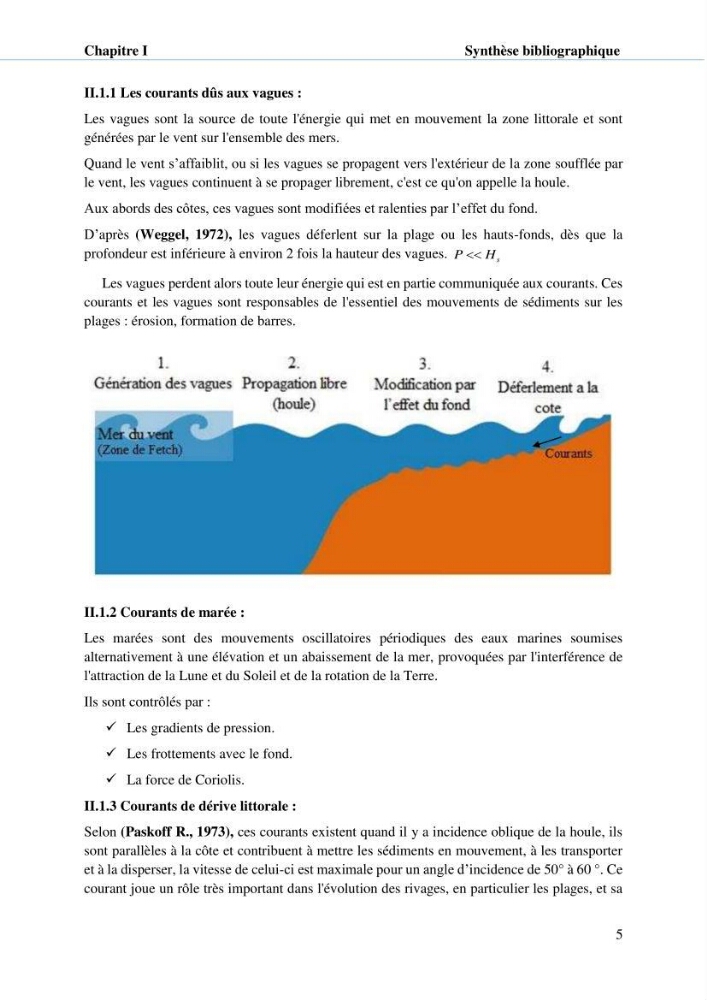 Hydrologie, modélisation hydro-sédimentaire et conception des ouvrages de protection : cas de la baie de Béjaia