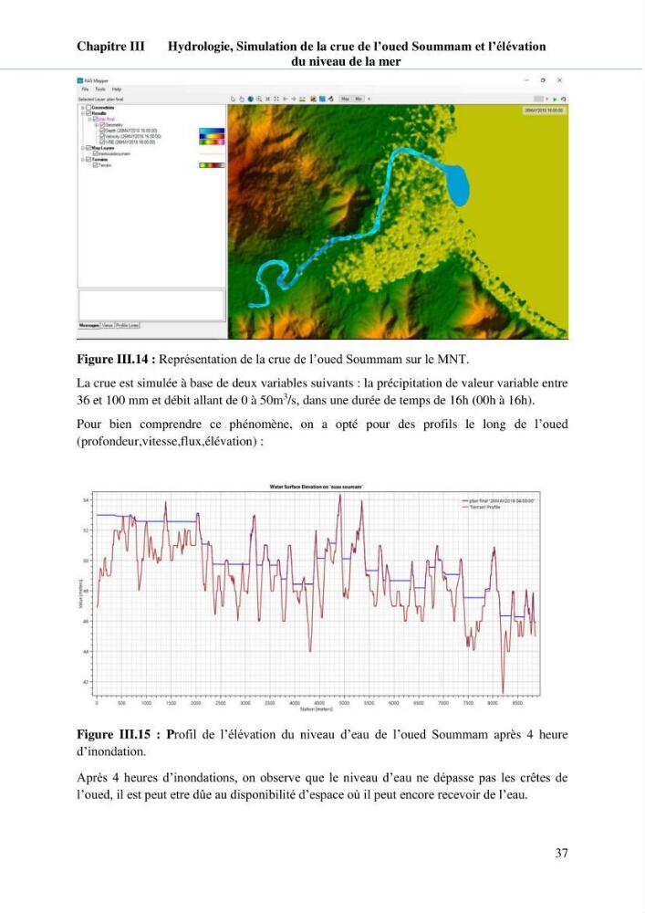 Hydrologie, modélisation hydro-sédimentaire et conception des ouvrages de protection : cas de la baie de Béjaia