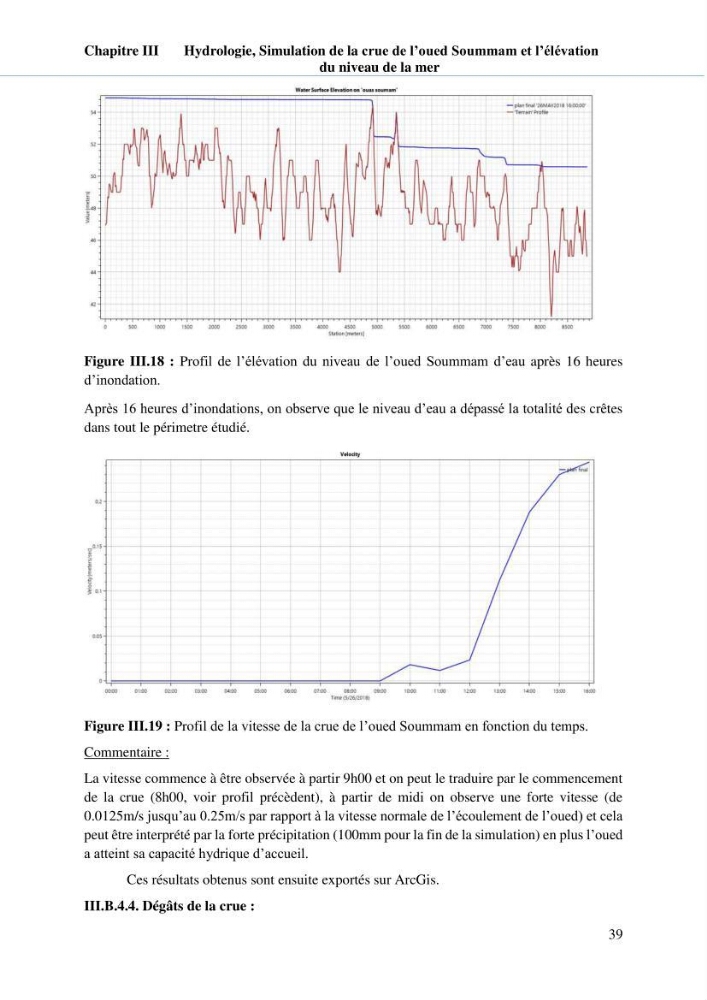 Hydrologie, modélisation hydro-sédimentaire et conception des ouvrages de protection : cas de la baie de Béjaia