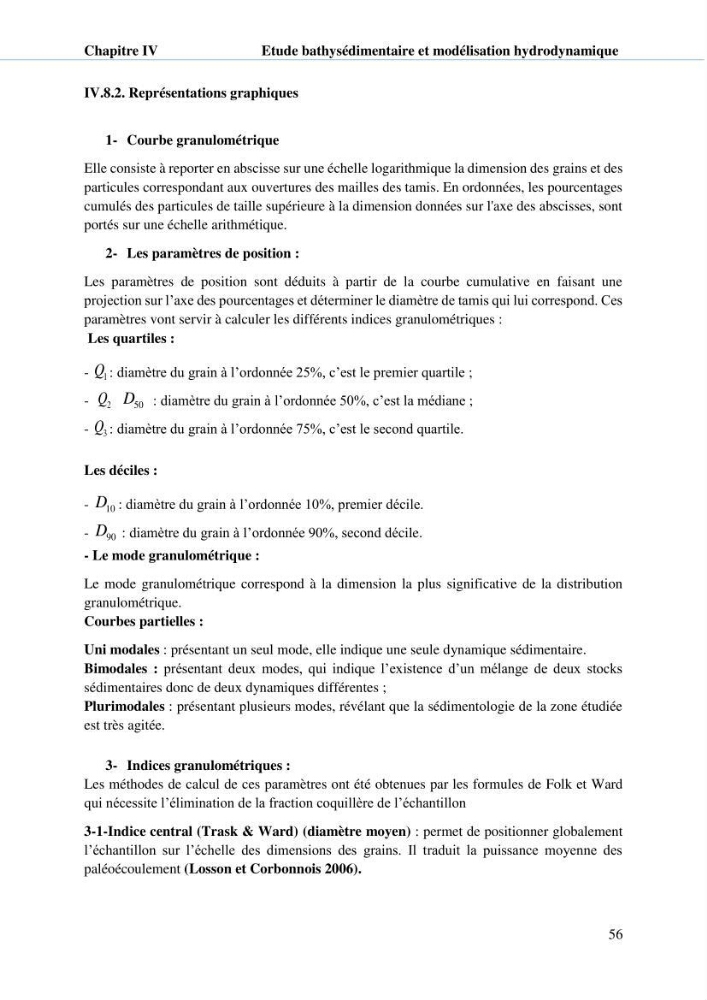 Hydrologie, modélisation hydro-sédimentaire et conception des ouvrages de protection : cas de la baie de Béjaia