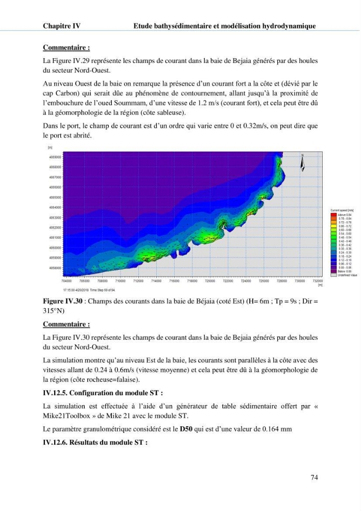 Hydrologie, modélisation hydro-sédimentaire et conception des ouvrages de protection : cas de la baie de Béjaia