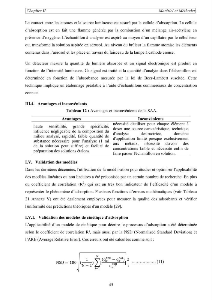 Etude de la rétention de césium en milieu aqueux par un biosorbant