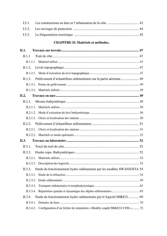 Processus morpho-sédimentaire et évolution multi-échelle de la plage front de mer de la ville de boumerdes
