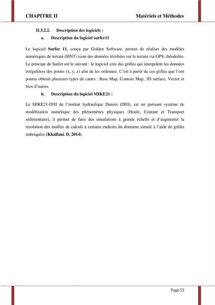 Processus morpho-sédimentaire et évolution multi-échelle de la plage front de mer de la ville de boumerdes