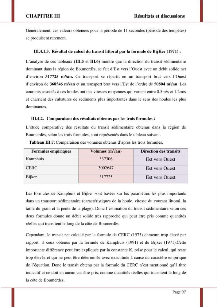 Processus morpho-sédimentaire et évolution multi-échelle de la plage front de mer de la ville de boumerdes