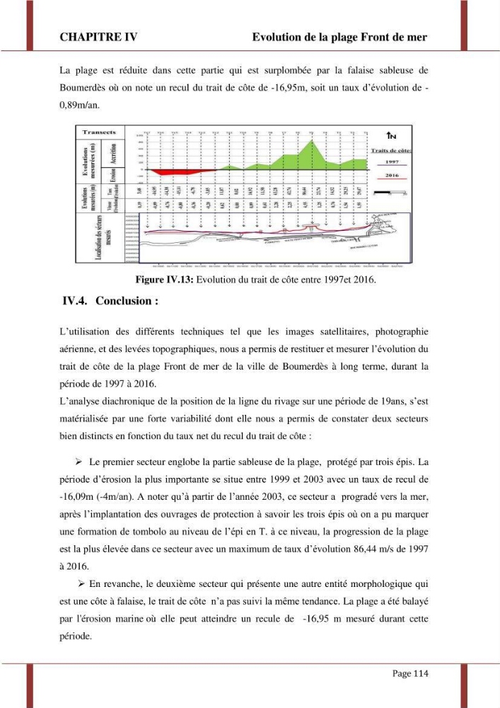 Processus morpho-sédimentaire et évolution multi-échelle de la plage front de mer de la ville de boumerdes
