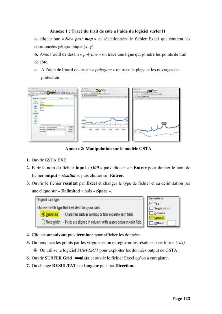 Processus morpho-sédimentaire et évolution multi-échelle de la plage front de mer de la ville de boumerdes