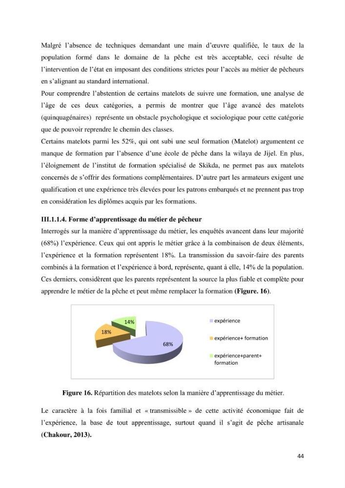 Etude des indicateurs socio-économiques de la pêcherie sardinière dans le port de Ziama Mansouriah: