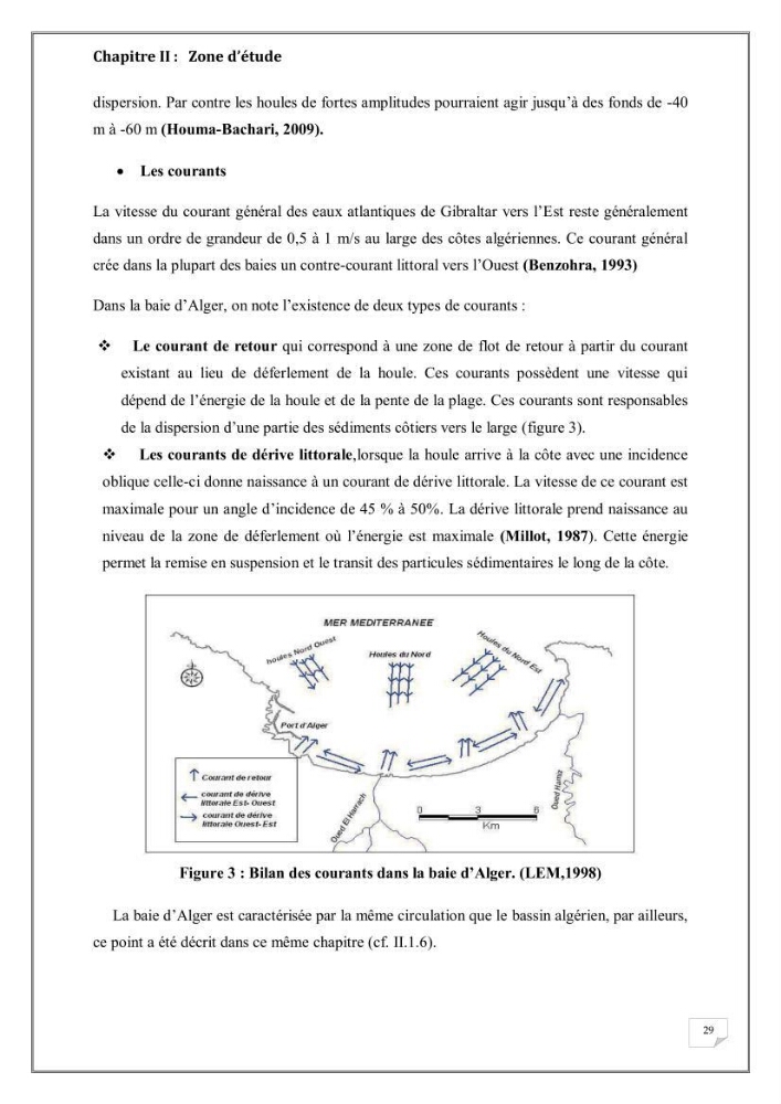 Evaluation de la pollution marine dans la baie d\'Alger et la baie d\'El Djamila